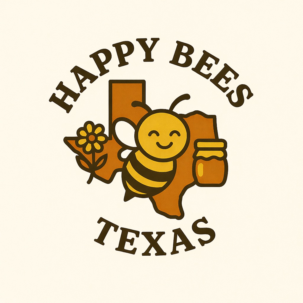 Happy Bees Texas Logo